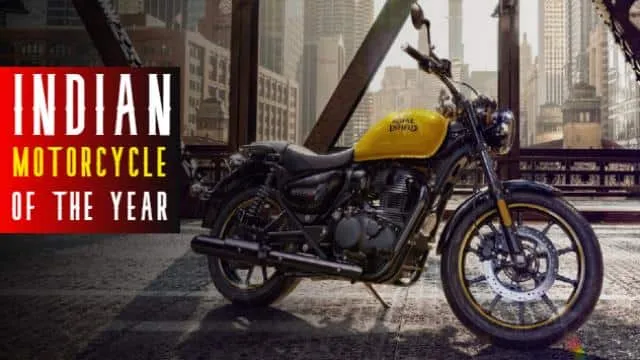 Royal Enfield Meteor 350 wins the Best Indian Motorcycle of Year 2021 award