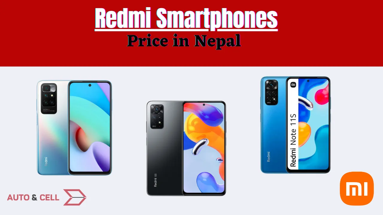 Redmi smartphones price in Nepal ( 2022) | Full Specifications