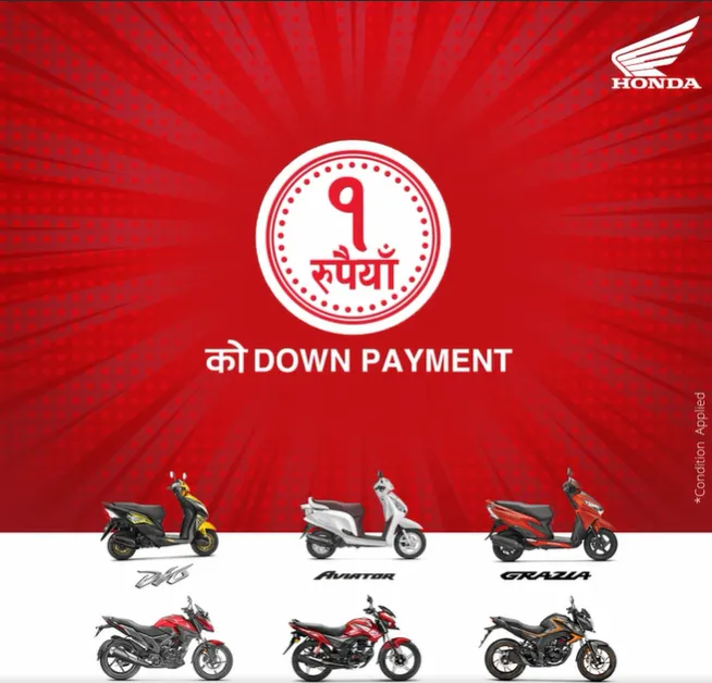 Honda Finance Facilities in Nepal | All Bikes and Scooters