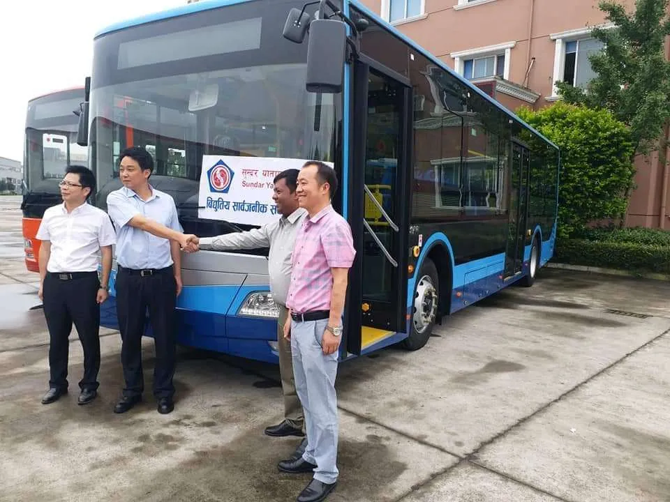 Sundar Yatayat to add 9 Electric Buses in the Kathmandu Valley