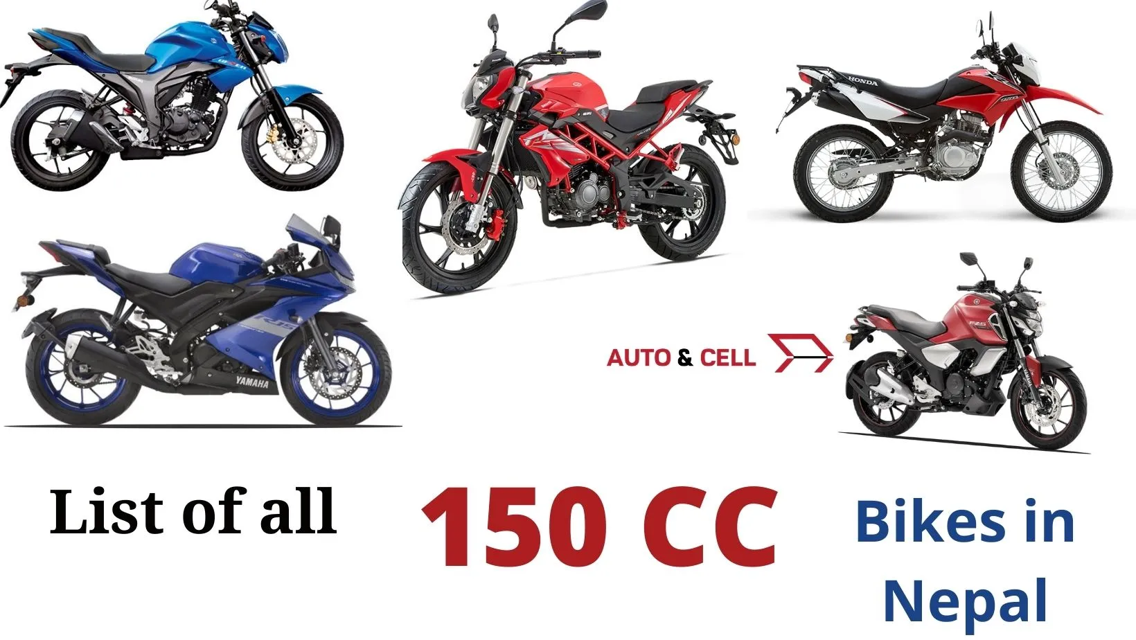 List of all 150cc bikes available in Nepal (with Price List, Features)