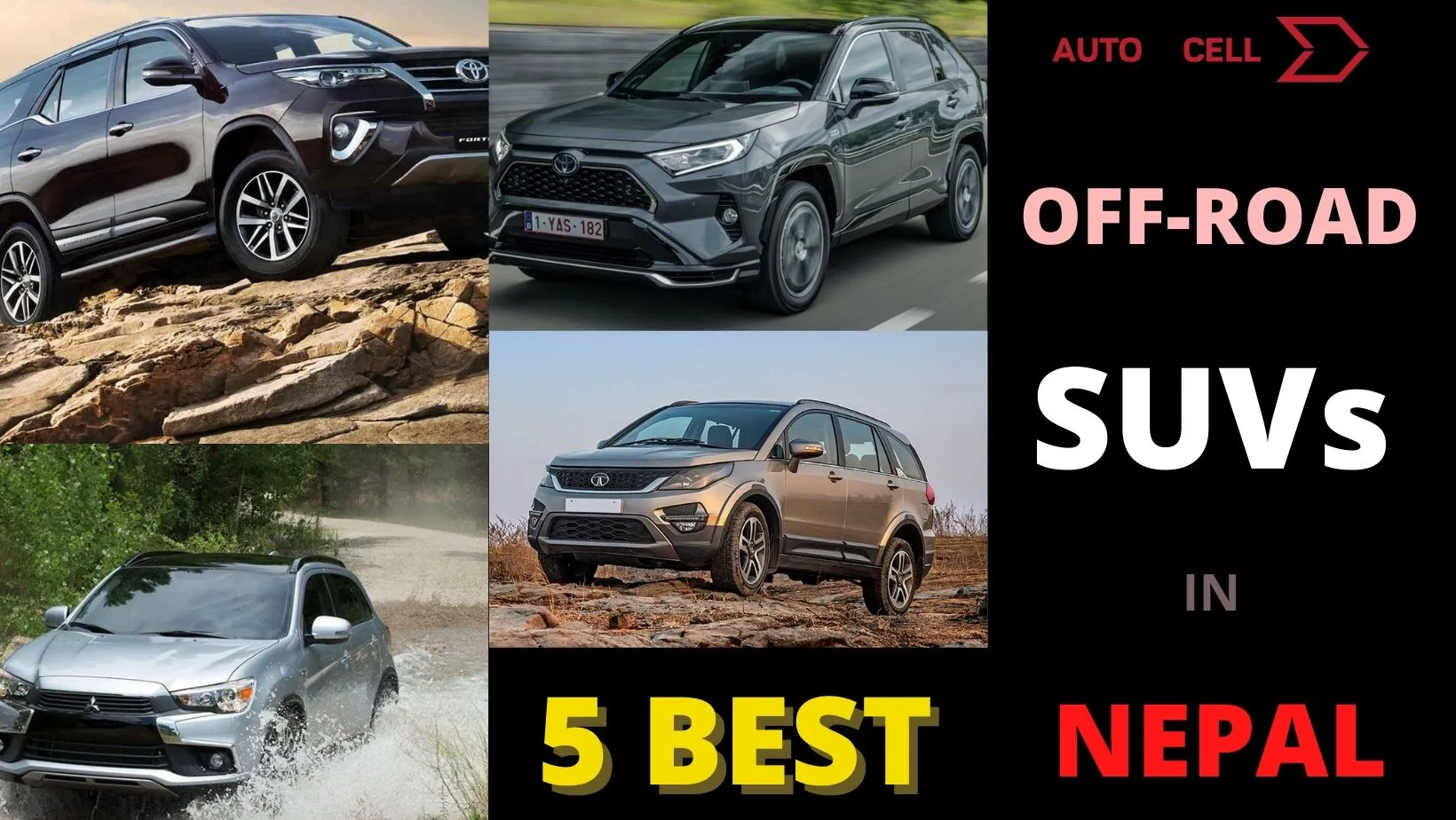 Top 5 Best-Off Road SUVs in Nepal | Price, Features, Specifications