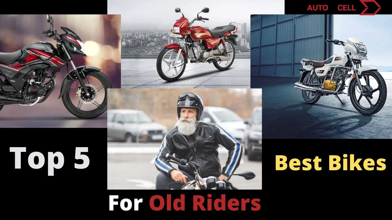 5 Best Bikes for Old Riders (Senior) | Top in Quality, Mileage, and Comfort