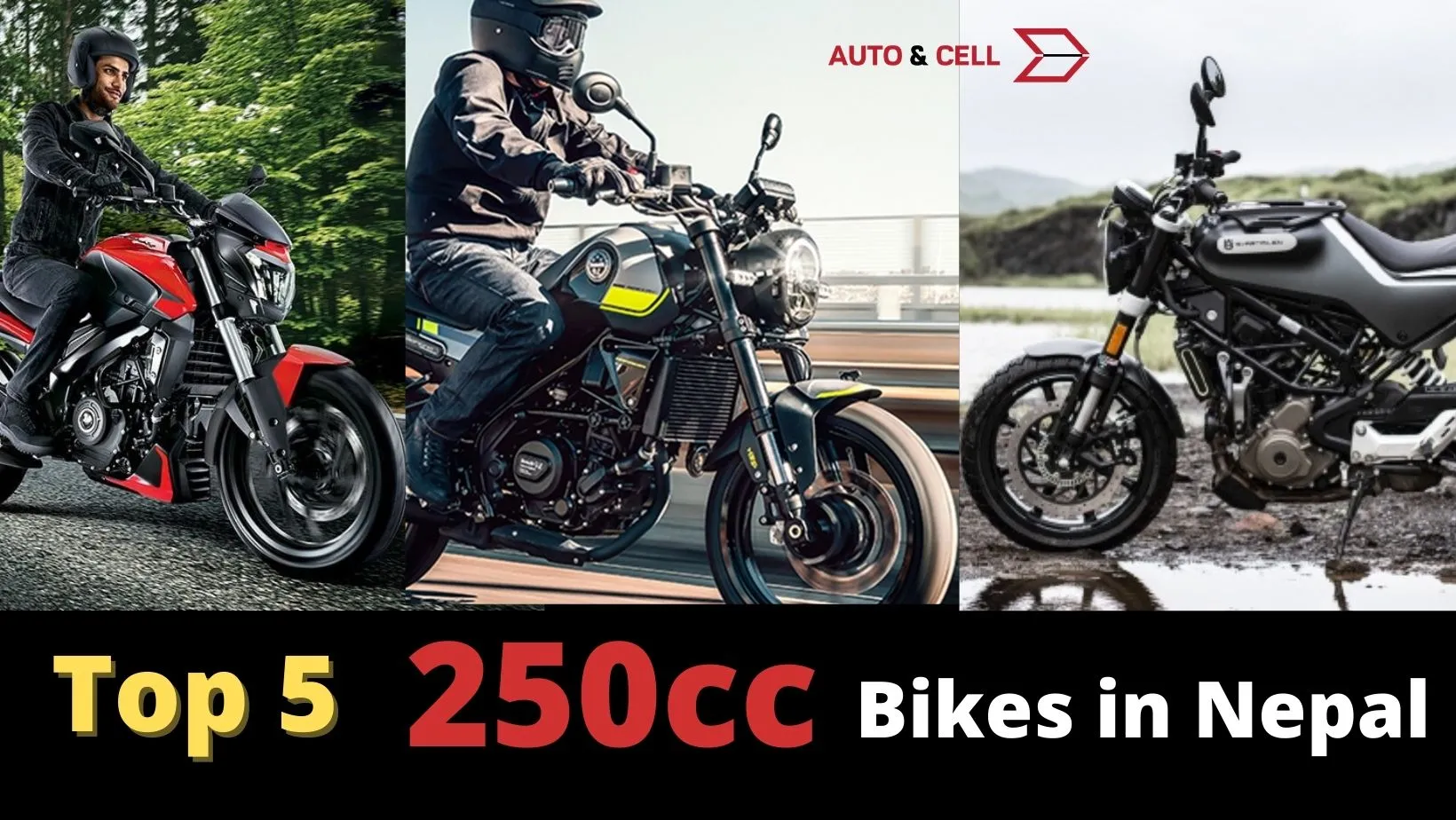 Top 5 Best 250cc Bikes in Nepal- Price, Specs, Mileage