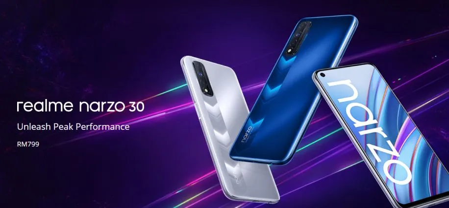 Realme announced Realme Narzo 30 | Comes with MediaTek Helio G95 and 90Hz screen