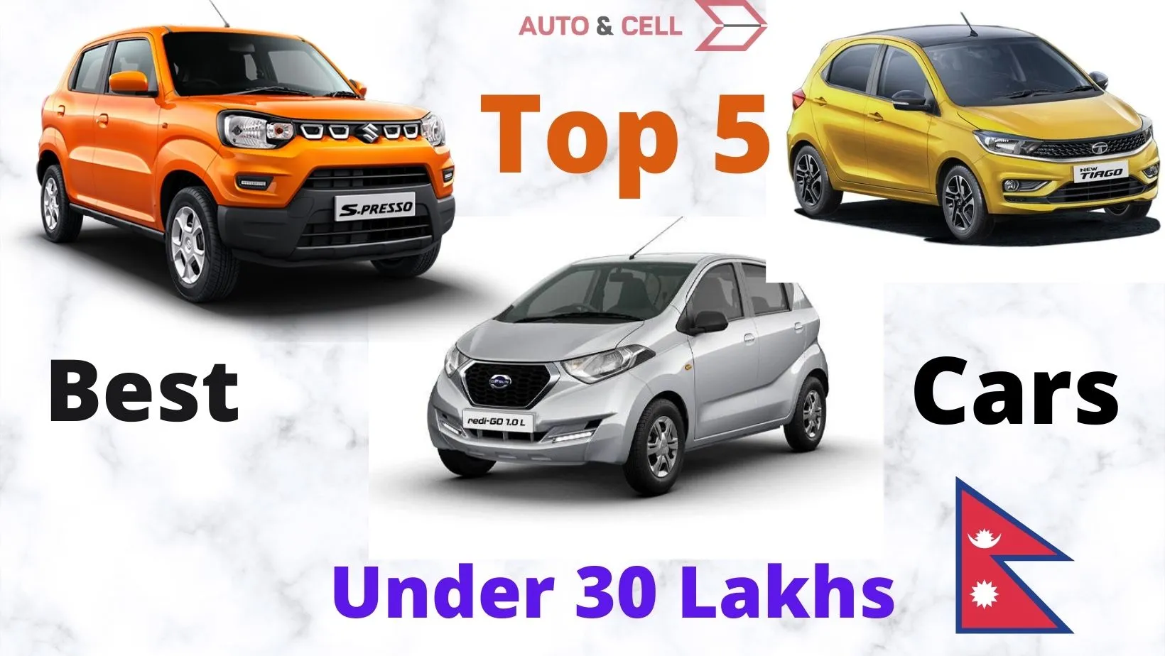 Top 5 Best Cars under 30 Lakhs in Nepal | Features, Mileage, Specs, Price