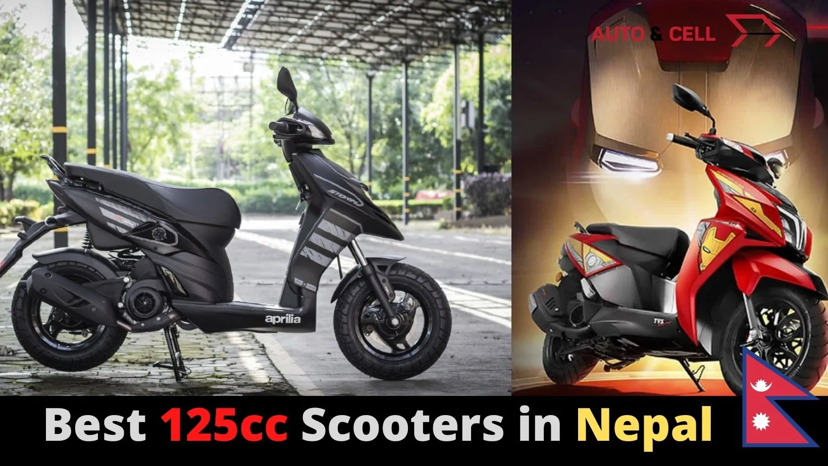 Top 5 Best 125cc scooters in Nepal | Full Overview