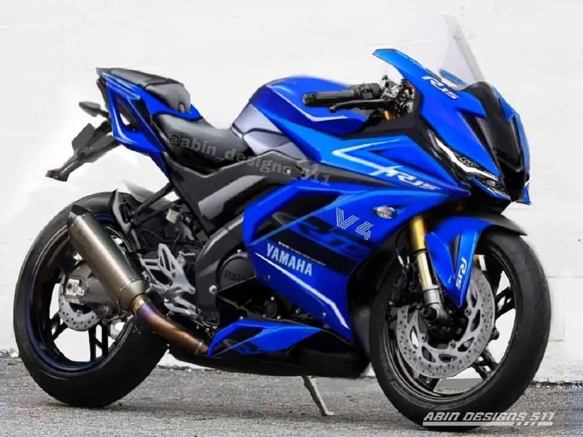 Yamaha R15 v4.0 digital rendering previews | Will it look like this?