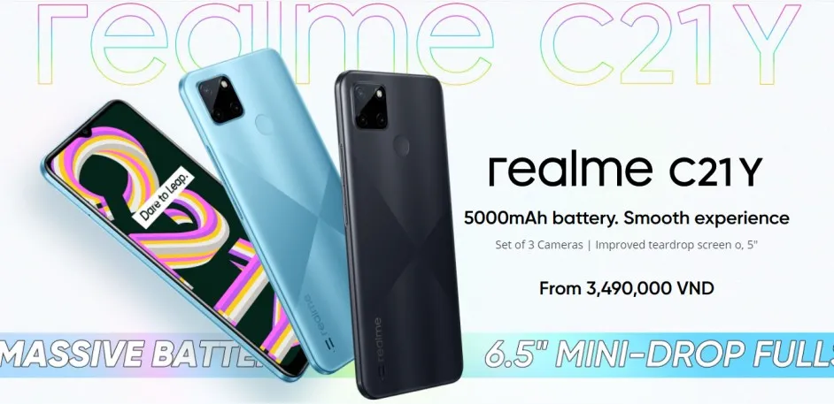 Realme C21Y Price in Nepal | Comes with Unisoc T610 chipset and 5000mAh battery