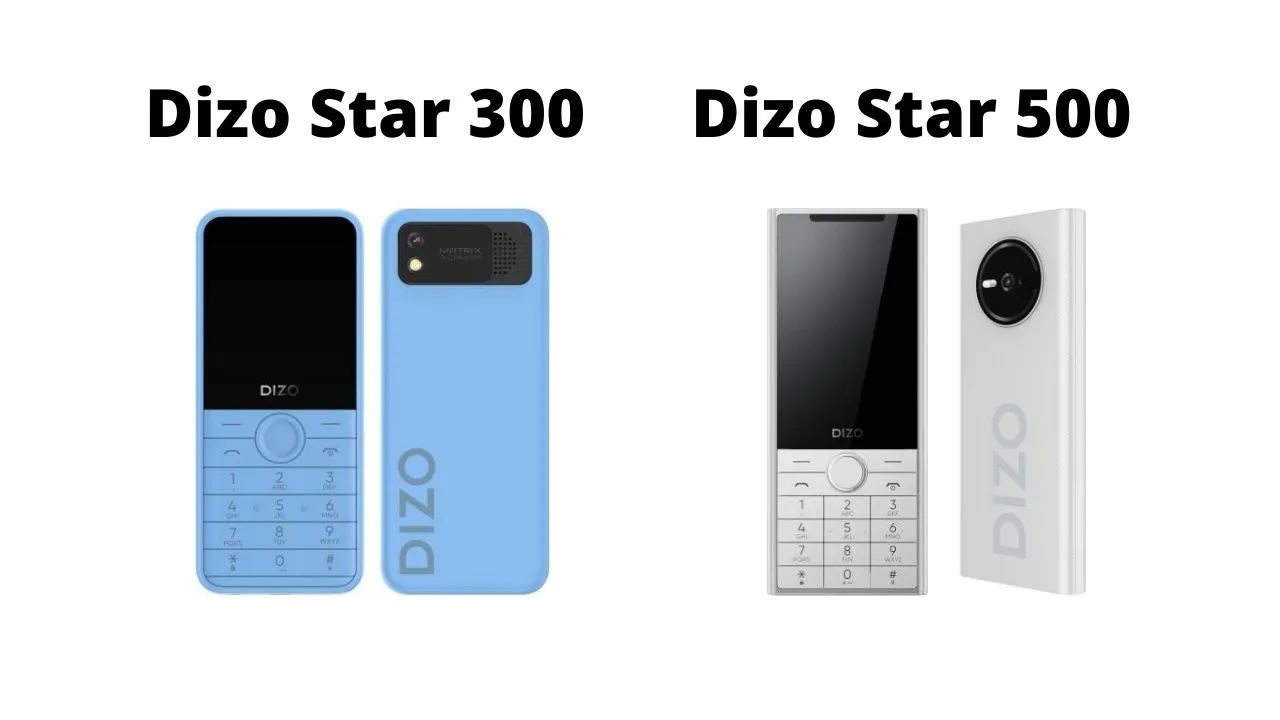 Dizo Star 300 and Star 500 launched in Nepal | feature phones of Realme sub-brand Dizo