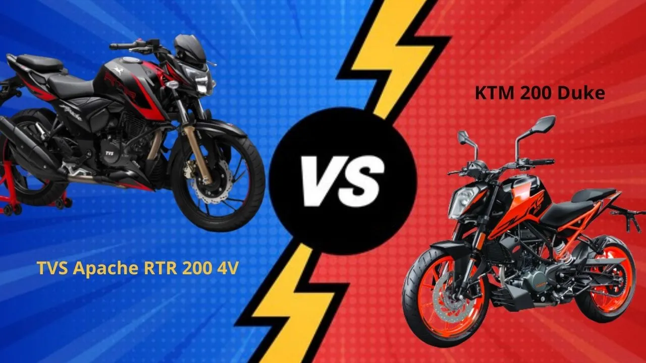 Apache RTR 200 4V ABS VS KTM 200 Duke | Who’s the winner?