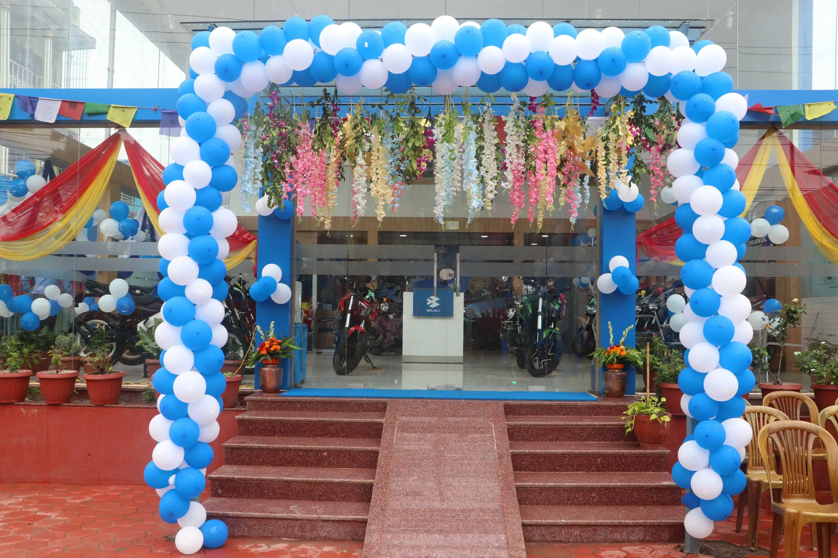 Bajaj's New Showroom Opening in Dharan