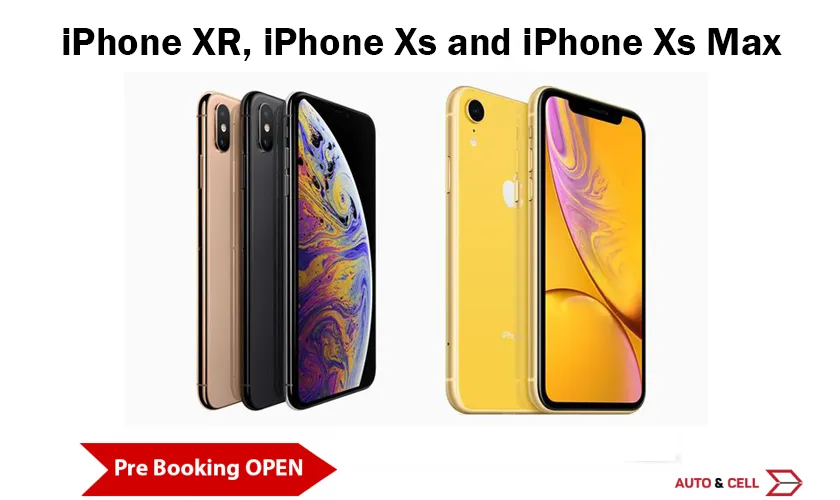 iPhone XS, XS Max and iPhone XR Available For Pre-booking in Nepal