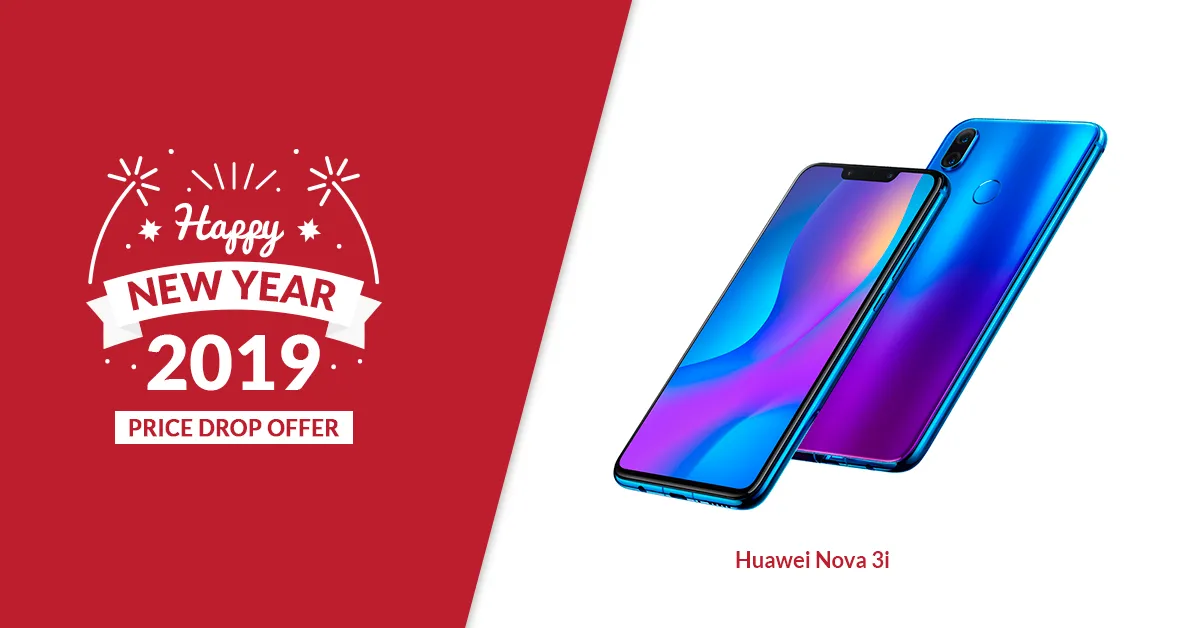 Huawei Nova 3i gets a price drop offer on New Year in Nepal