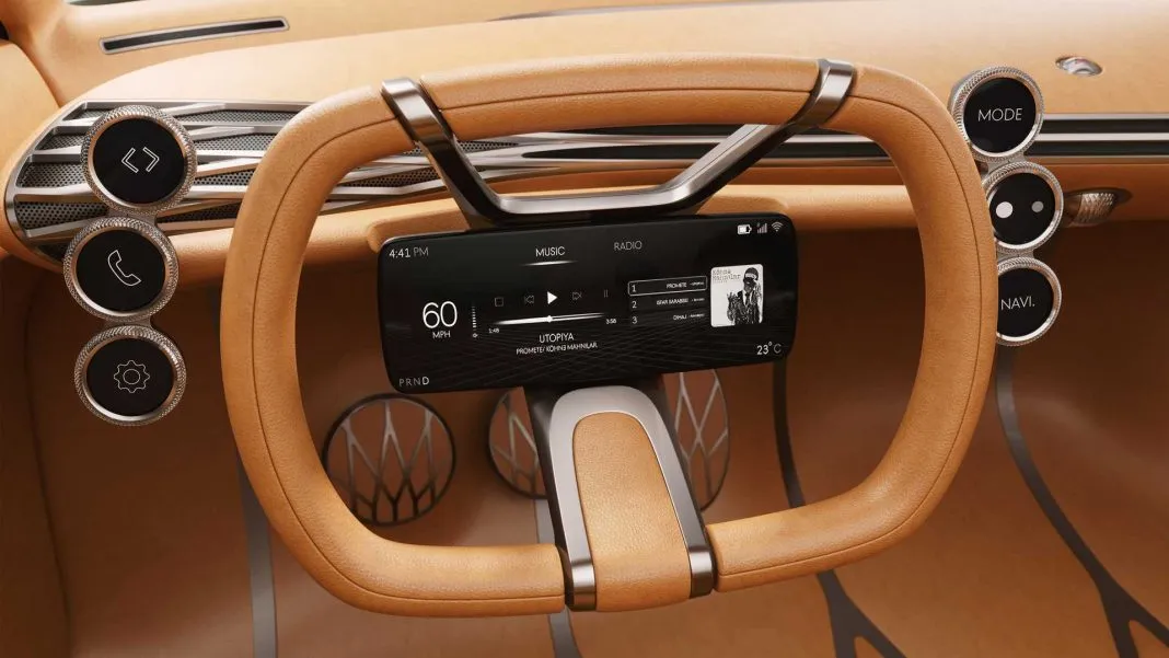 Hyundai Files Patent For Steering Wheel Mounted Display