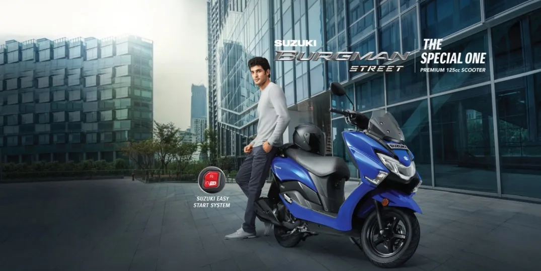 BS6 Suzuki Burgman Street Scooter pre-booking open in Nepal