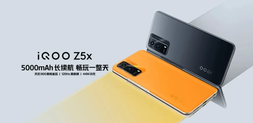 iQOO Z5x with Dimensity 900 SoC and 50MP primary camera launched | Price, Specifications, and Features