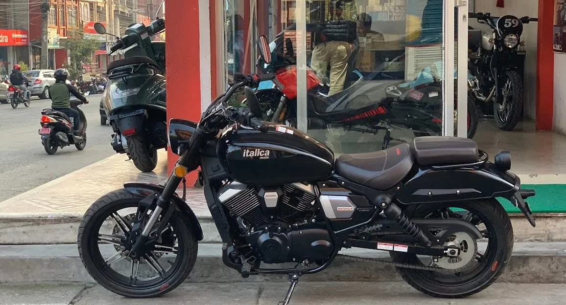 The Elegant Cruiser Bike Nevada 250 in Nepal