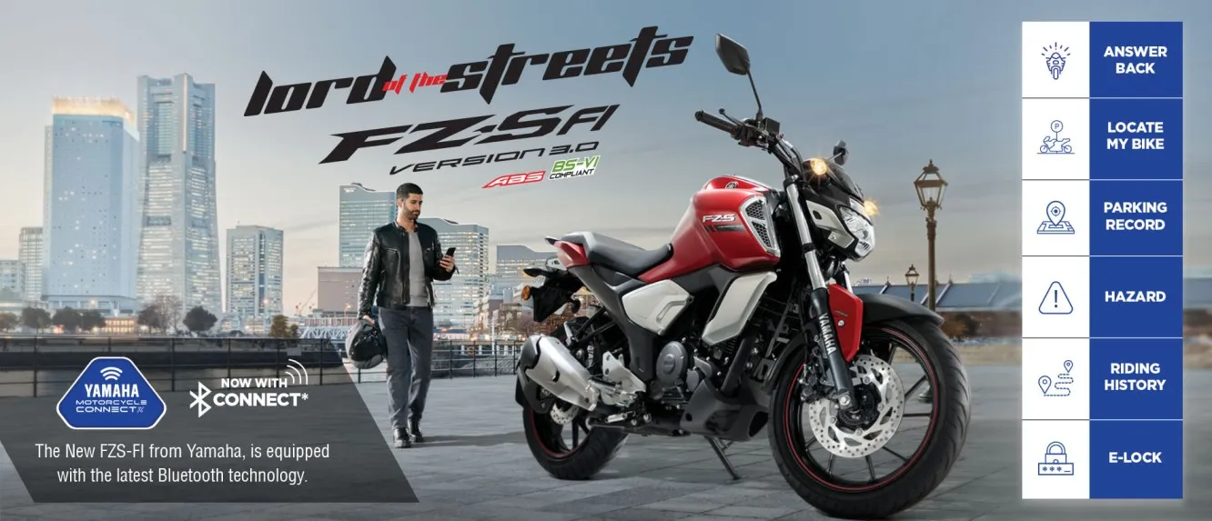 BS6 Yamaha FZS V3 X-Connect Launched in Nepal | Price, Features
