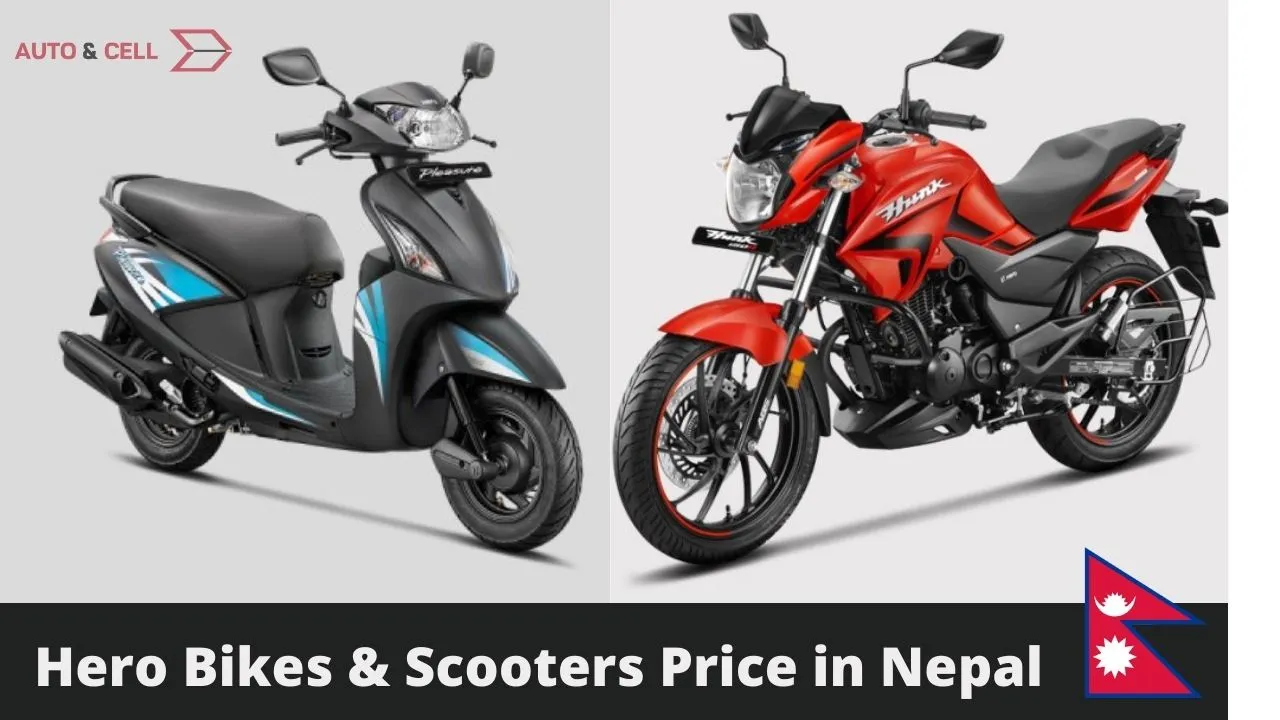 Hero Bikes and Scooters Price in Nepal 2022 | All Models