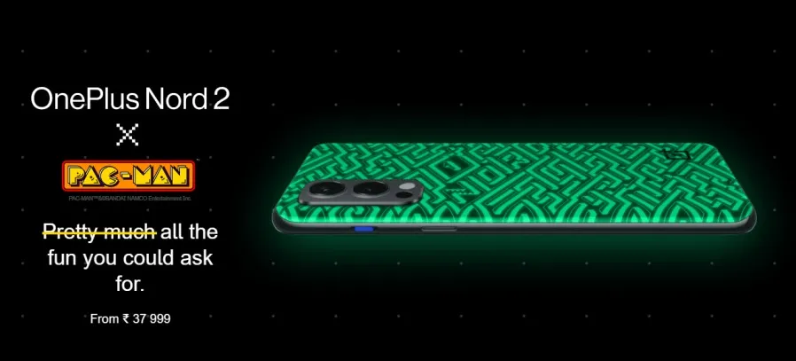 OnePlus Nord 2 x PAC-MAN Edition goes official | Price, Availability, and Features
