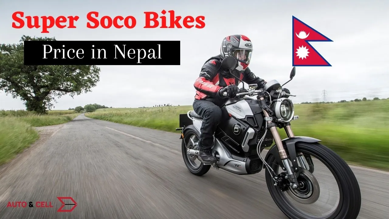 Super Soco Electric Bikes Price in Nepal 2022 [Updated] | All Models