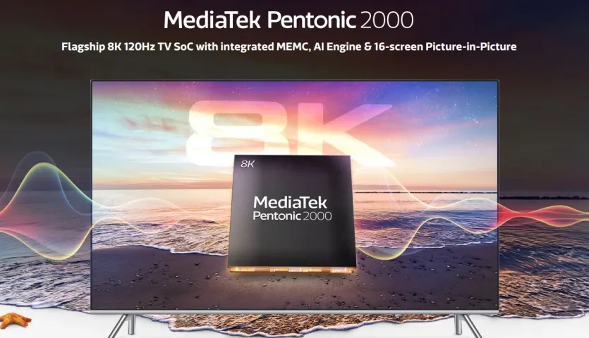 MediaTek Pentonic 2000 is the world’s first 7nm TV chip