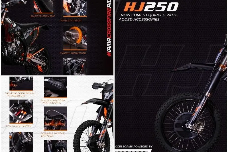 Crossfire HJ 250 Dark Edition with racing components coming soon in Nepal