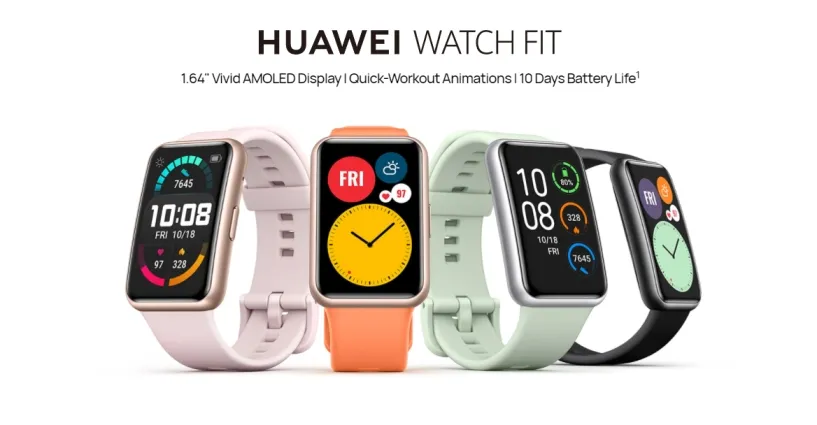 Huawei Watch Fit Price in Nepal | Comes with AMOLED display and 96 different workout modes