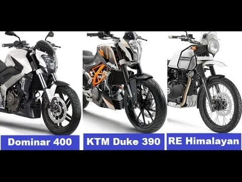 KTM 390 Duke vs 2019 Bajaj Dominar 400 vs Royal Enfield Himalayan | Which one is the best?