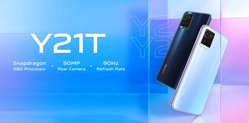 Vivo Y21T with Snapdragon 680 SoC and 5000mAh battery | Price, Specifications, and Features