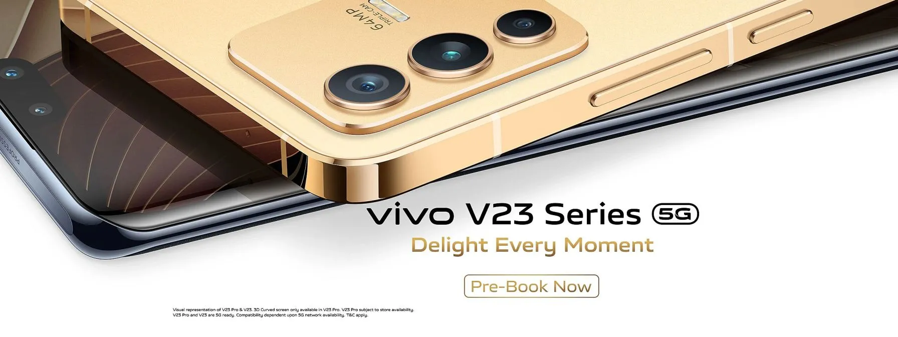 Vivo V23 5G Price in Nepal | Comes with a 90Hz AMOLED display and Dimensity 920 SoC