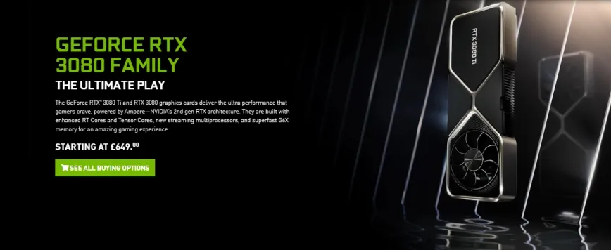 Nvidia announces 12GB model of the RTX 3080 GPU | Specs and Features