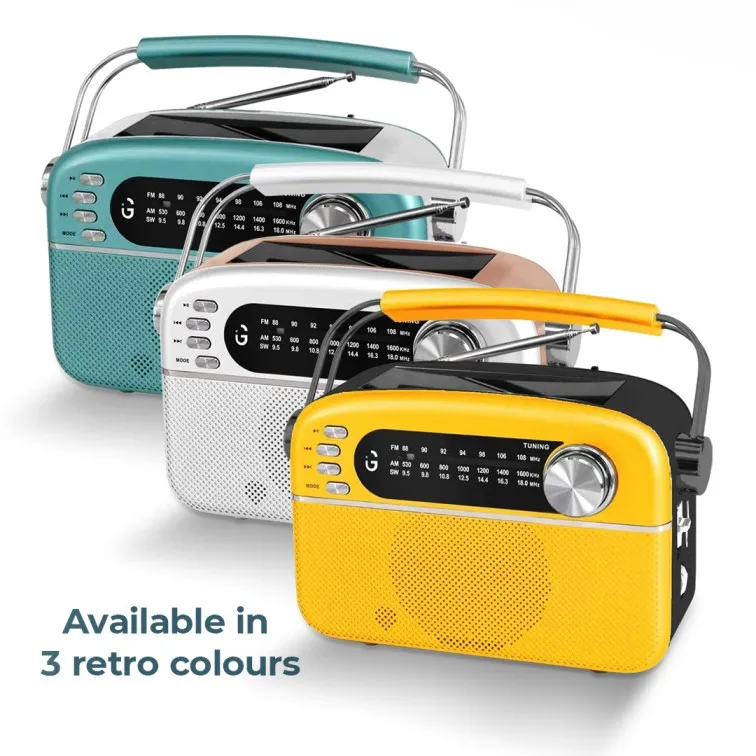 iGear Evoke MP3 player and Solar Radio launched in India|Vintage Design and many more