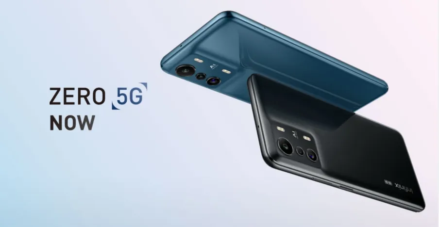Infinix Zero 5G is the first 5G smartphone from Infinix powered by Dimensity 900 SoC