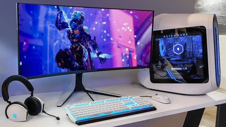 Alienware 34-inch curved gaming monitor uses Samsung’s Quantum Dot OLED panel | Price, Specs, and Features