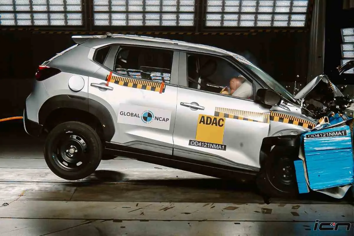 Nissan Magnite receives 4-star Safety Rating