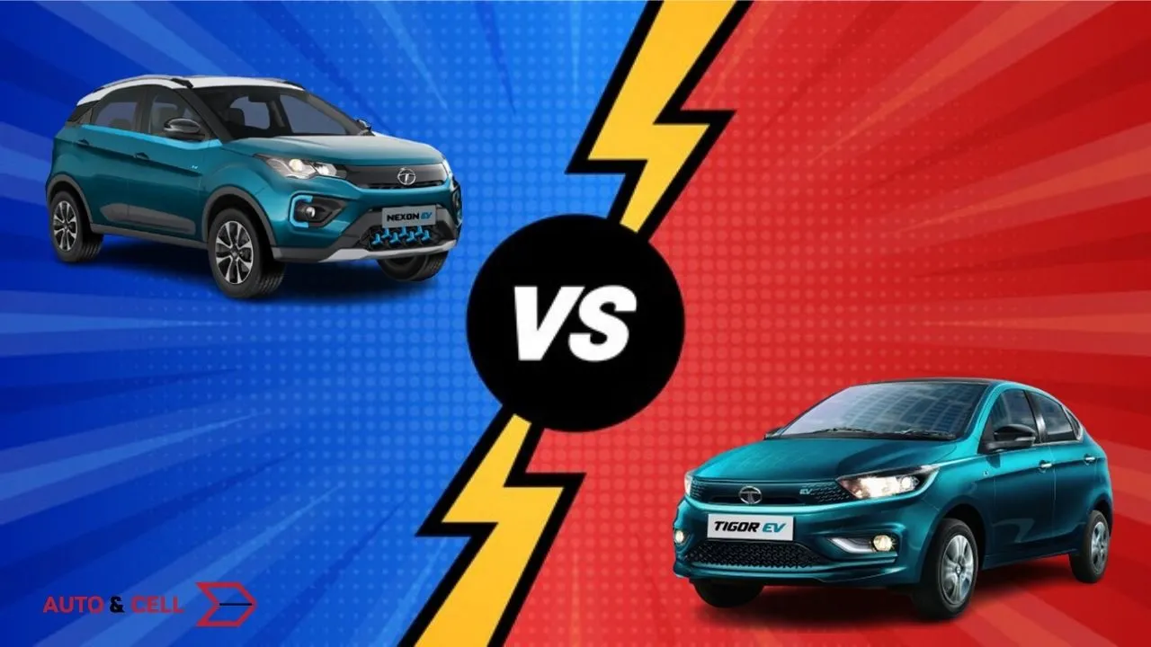 Tata Nexon EV vs Tata Tigor EV | Comparison