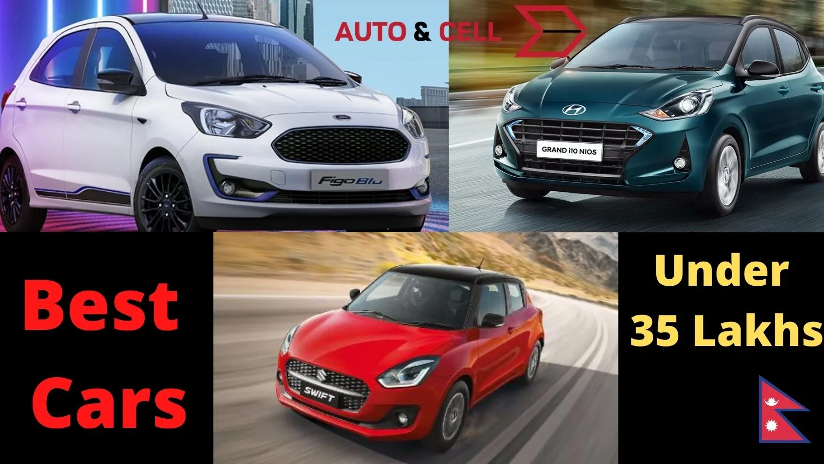 Top 5 Best Cars in Nepal under 35 lakhs [updated 2021] with Specifications