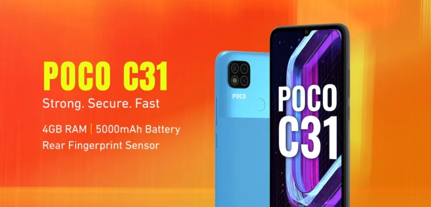 A new 3GB RAM + 32GB storage model of Poco C31 launched in Nepal | Official Price