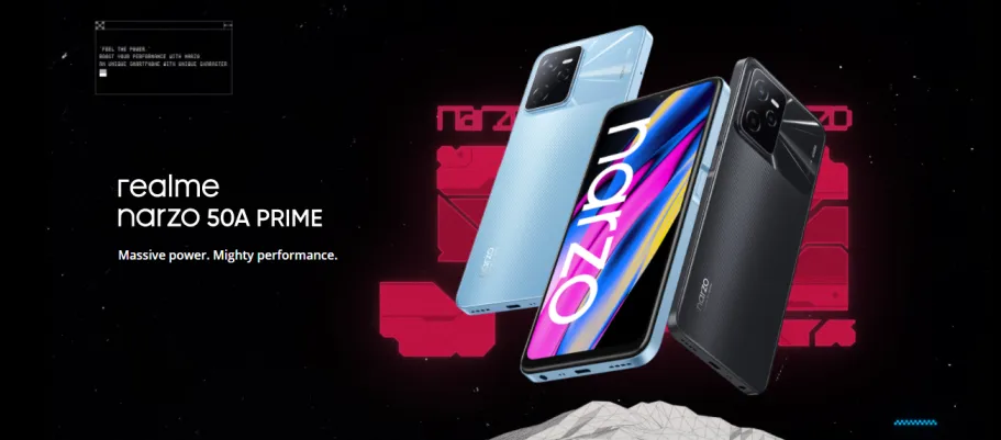 Realme Narzo 50A Prime brings a 50MP AI camera and 5000mAh battery | Price, Specs, and Features