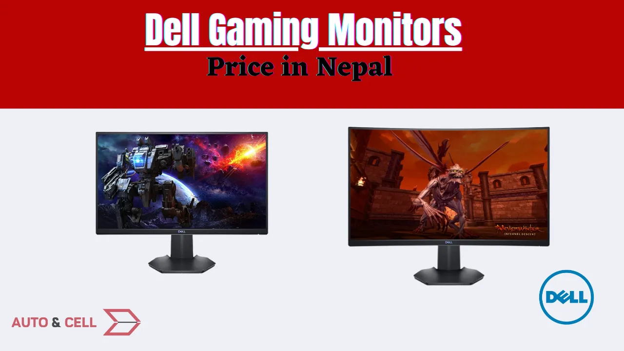 Two Dell gaming monitors available at discounted rates in Nepal | Official Price and Features