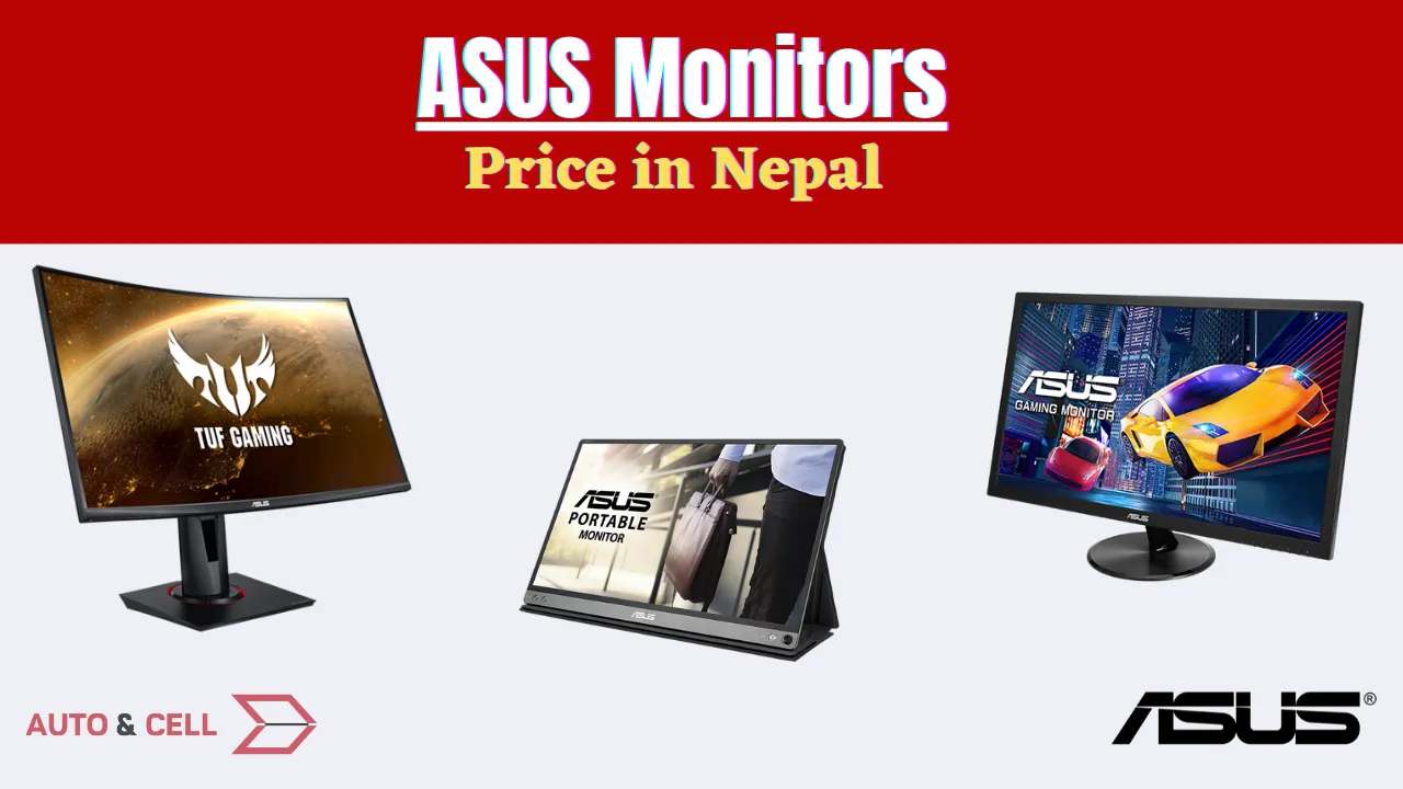 Asus Monitors Price in Nepal | 2022
