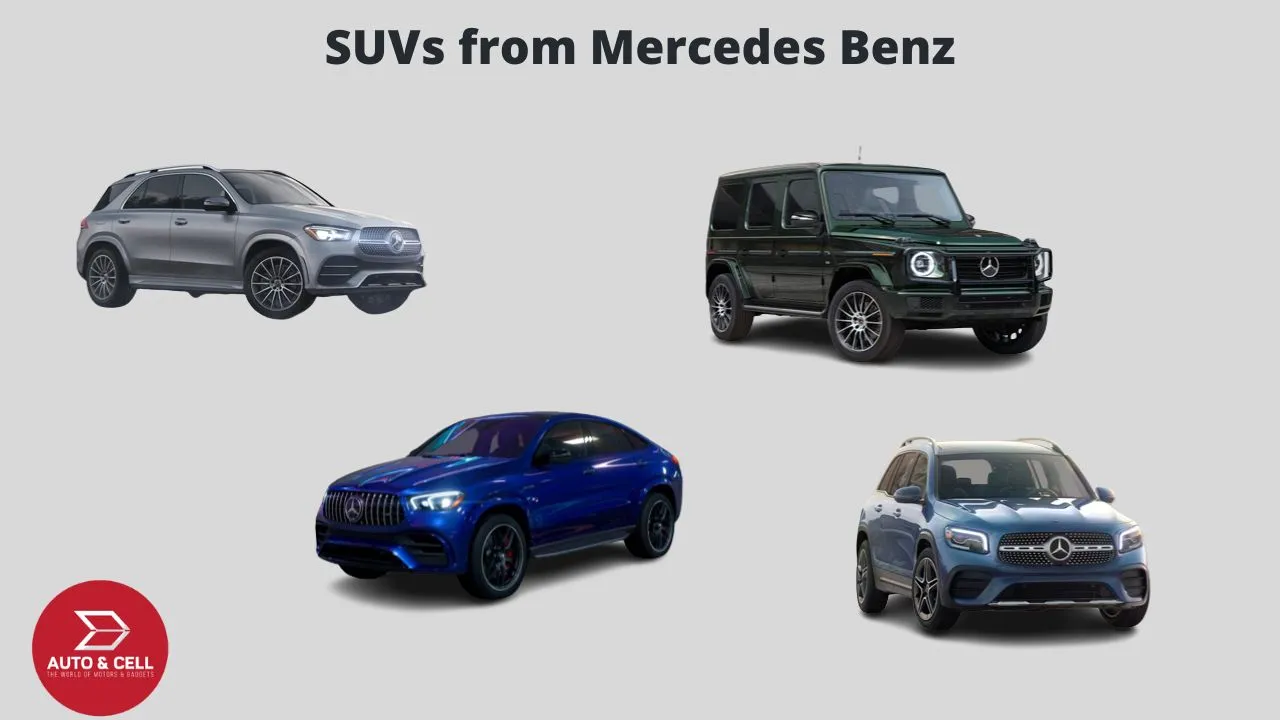 List of SUVs from Mercedes-Benz