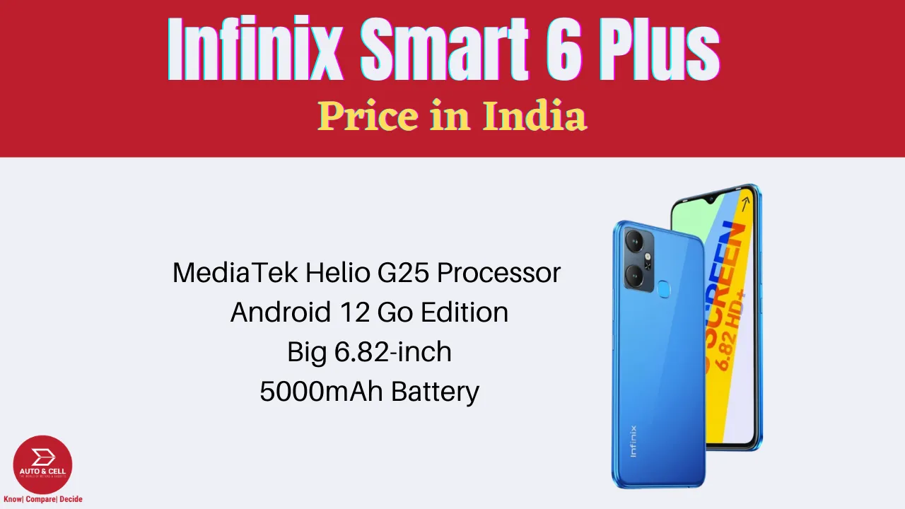 Infinix Smart 6 Plus Launched in India: Key Features, specifications, and Price in India