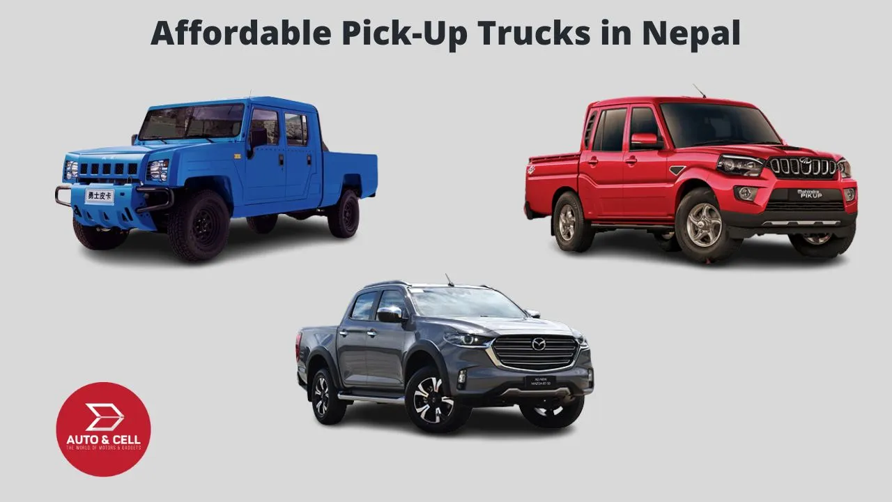 Top 5 Affordable Pick-Up Trucks in Nepal: Specs, Features and Price