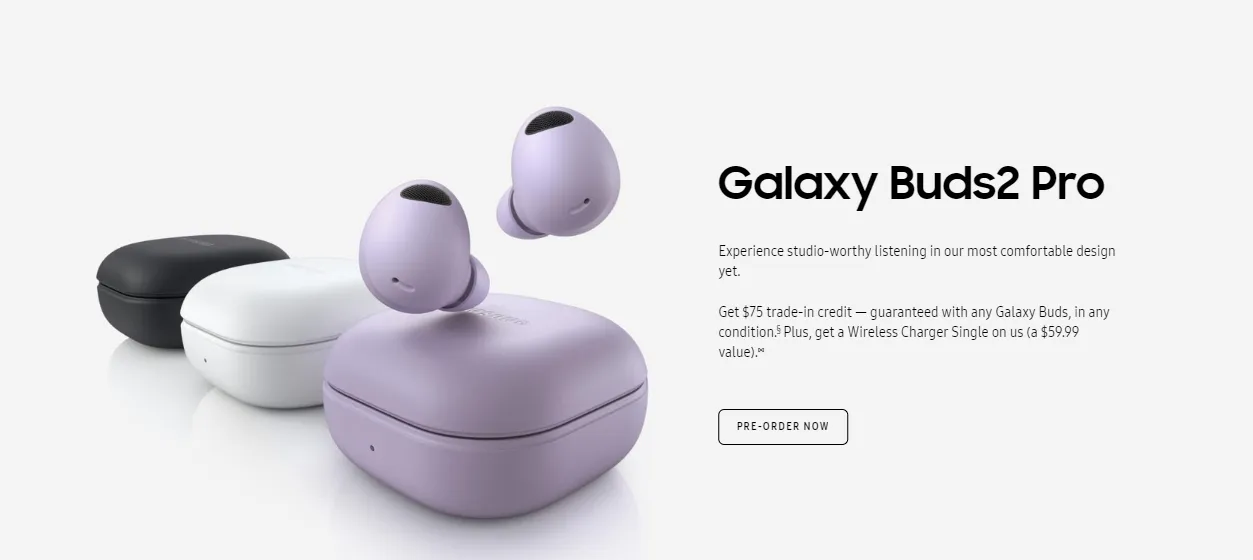 Samsung Galaxy Buds 2 Pro Price Price in Nepal: Samsung's Top-Of-The-Line TWS Earbuds