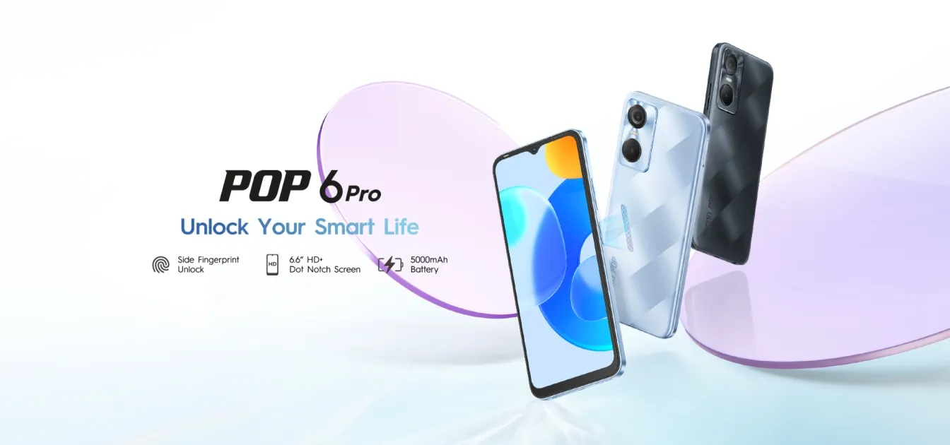 Tecno Pop 6 Pro Smartphone: Specs, Features, Expected Price, and Launch date in India