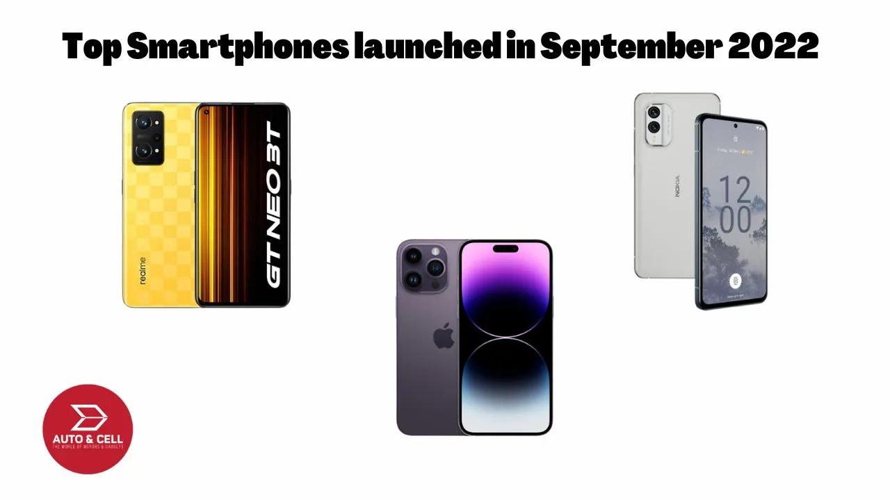 Top 5 Smartphones Launched in September 2022: Full Specifications, Variants, and Price