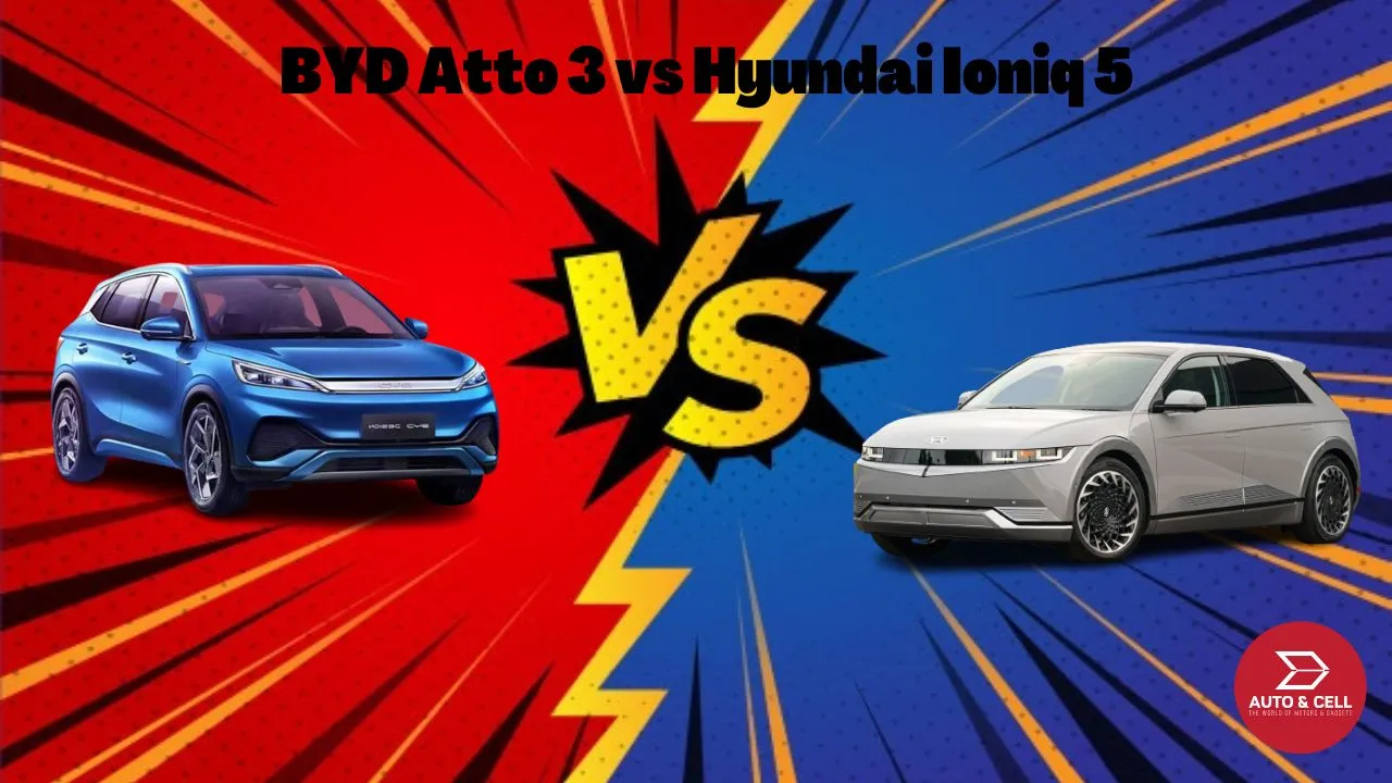 Hyundai Ioniq 5 VS BYD Atto 3 Electric Car- Which is the best?